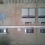 Sala macchine per la gestione dell'impianto fotovoltaico
