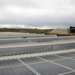 Impianto fotovoltaico sul tetto di un capannone industriale a Granieri (CT)