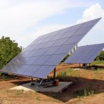 Impianto fotovoltaico ad inseguimento a doppio asse